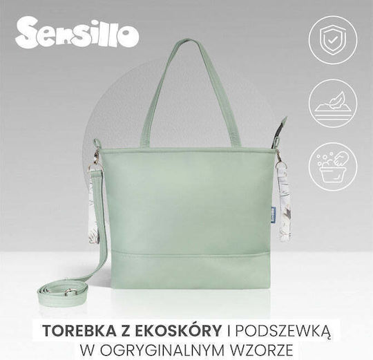 Sensillo Τσанта-Смяна на Пелени Зелен