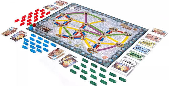 Board Game Ticket to Ride: Paris for 2-4 Players 8+ Years Old (PL) Rebel Games