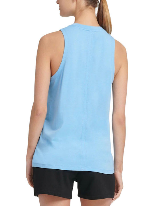 DKNY Logo Blouse Blue