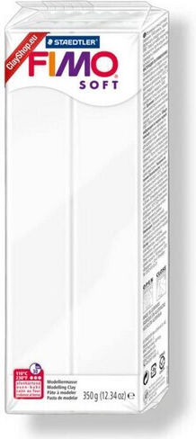 Staedtler Fimo Soft Polymeres Modelliermasse Weiß 454g