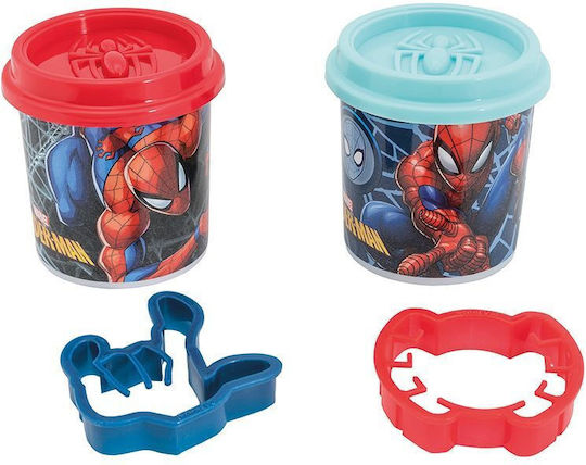 AS 2 Πλαστοζυμαράκια Πλαστελίνης Spiderman για 3+ Ετών multicolor (Διάφορα Σχέδια) 1τμχ