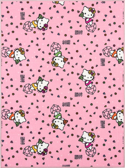 Детски Килим Playroom Pink Kitty Розов 160x240