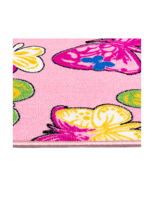 Nikotex Carpets Kids Rug Fluturi Roz 133x190cm