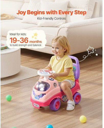 Vevor Ride On Car With Sounds Multicolour