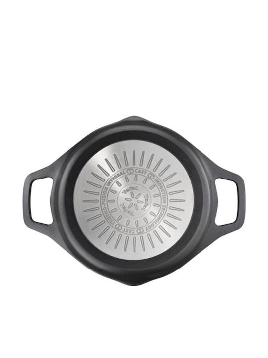 Tefal Robusto Βαθιά Κατσαρόλα από Χυτό Αλουμίνιο 4.4lt / 24cm