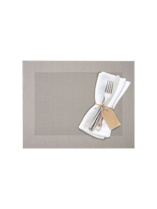 Westmark Platzdeckchen Stoff Beige 30x40cm 1Stück