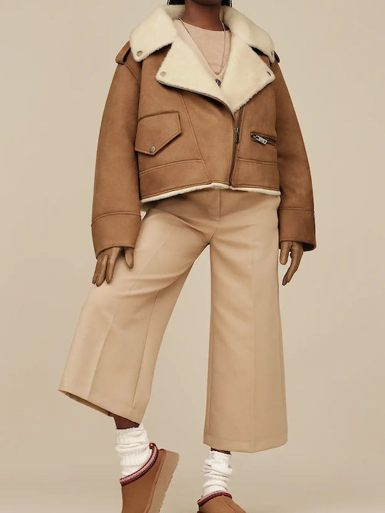 Women's Lifestyle Jacket for Winter Chestnut
