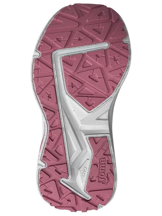 Speed Kids Sports Shoes Running with Hoop & Loop Closure Pink