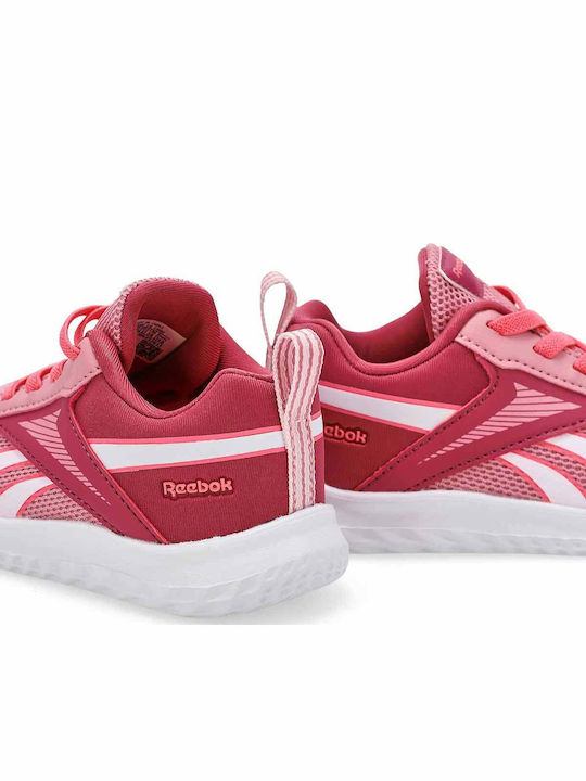 Rush Runner 5 Kids Sports Shoes Running with Laces Pink