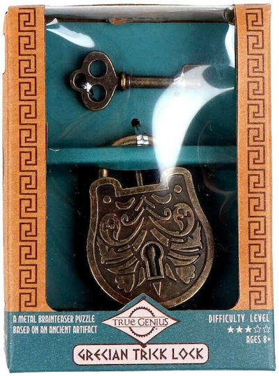 Brainteaser True Genius Puzzle Grecian Trick Lock Tg441 Tg441