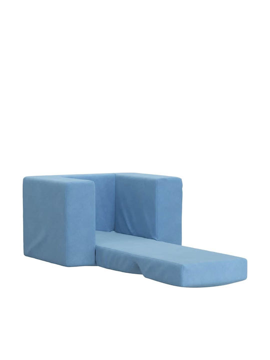 Armchair with Armrests Blue 84x104x34cm