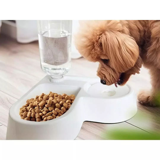 Verk Group Automatisch Kunststoff Schalen Futter & Wasser für Hund & Katze 2x