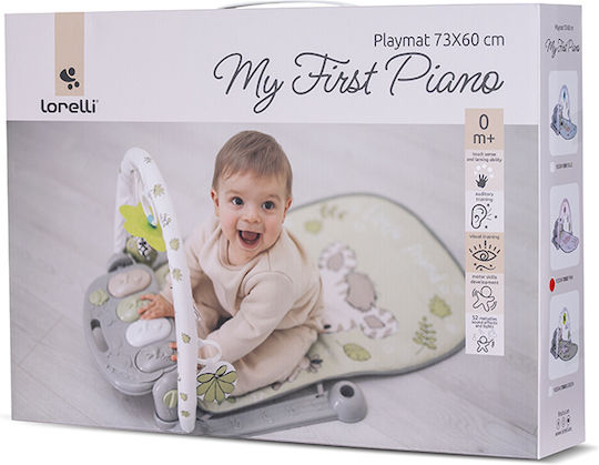 Lorelli Piano Baby Playmat Activity Gym for Newborns