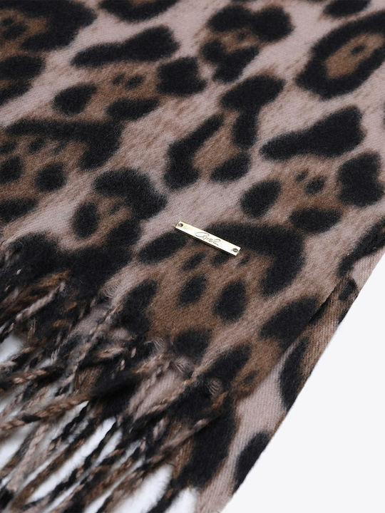 Women's Wool Scarf Brown
