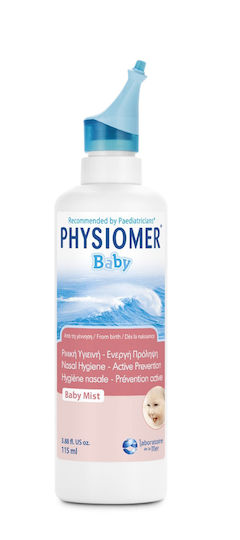 Physiomer Baby Comfort Ρινικό Σπρέι με Θαλασσινό Νερό για Βρέφη και Παιδιά 115ml