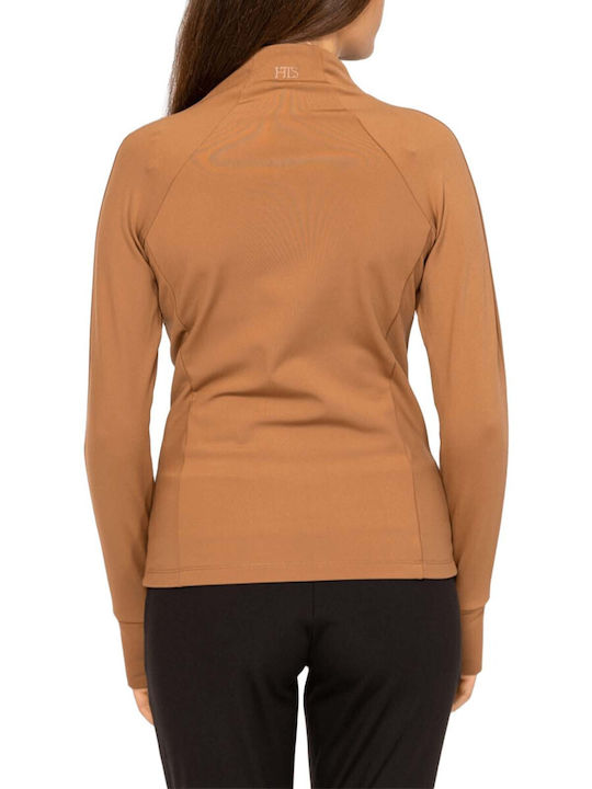 Heavy Tools Damen Jacke Tabac Brown
