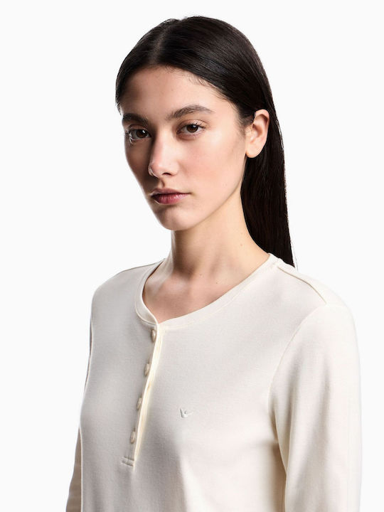 Emporio Armani Winter Damen Pyjama-Set Powder Check