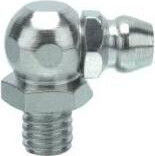 Inox Schmiernippel Rechte Winkel 6x1