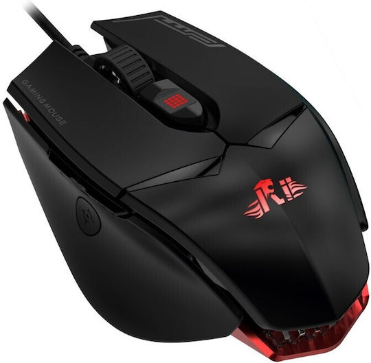 Riitek Gaming Ποντίκι 12000 DPI Μαύρο
