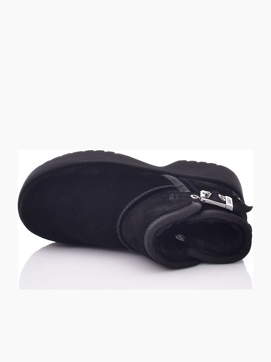 Women's Ankle Boots Platform Black