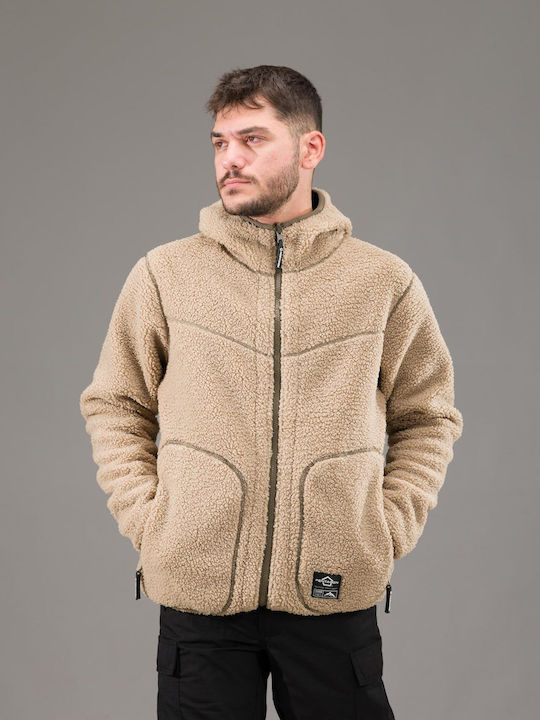 Pentagon Ianos Sherpa Hunting Cardigan Fleece Khaki