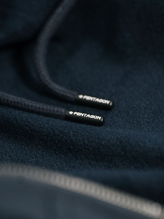 Pentagon Hood Κυνηγετική Ζακέτα Fleece Μπλε