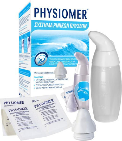 Physiomer Σύστημα Ρινικών Πλύσεων 6 φακελίσκοι