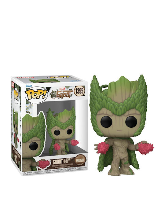 Funko Pop! Marvel: Suntem Groot - Groot ca Scarlet Witch 1395 Bobble-Head