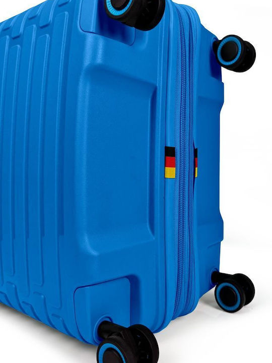 Bg Berlin Forecast Hart Koffer Blau mit 4 Räder Set 3 Stück
