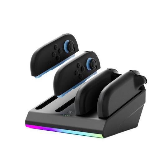 Stație de Încărcare Joy-con 4 Stații RGB Nintendo Switch 2