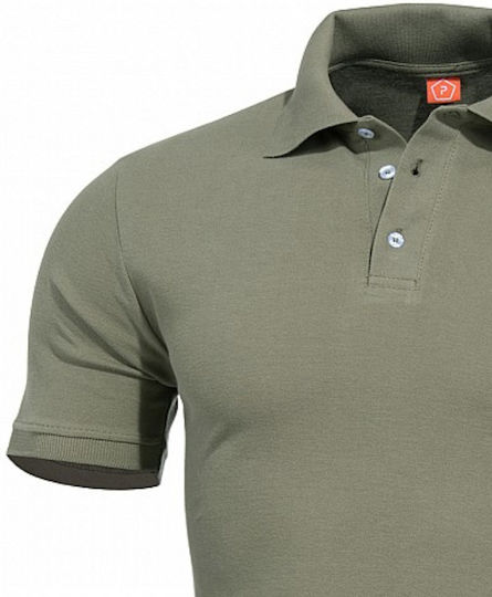 Pentagon Polo Blouse Olive in Khaki color