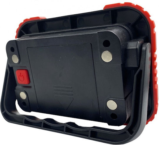 Qfh Rotes Cob LED Runde Mini-Arbeits- und Baustellenbeleuchtung 500 Lumen