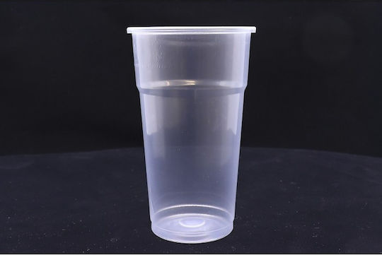 Einwegbecher Transparent 50Stück