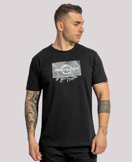 Pentagon Ageron T-shirt Contour Lava Red