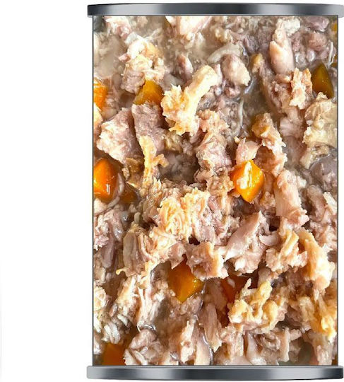 Fresh Farm Complete Wet Food Dogs with Pork, Meat and Salmon 400gr