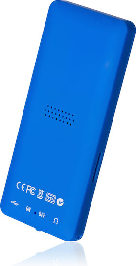 Naxius MP4 Player (8GB) με Οθόνη LCD / TFT 1.8" Μπλε