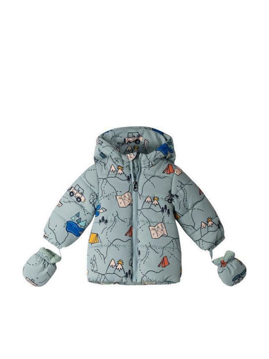 Kids' Casual Jacket with Hood Blue