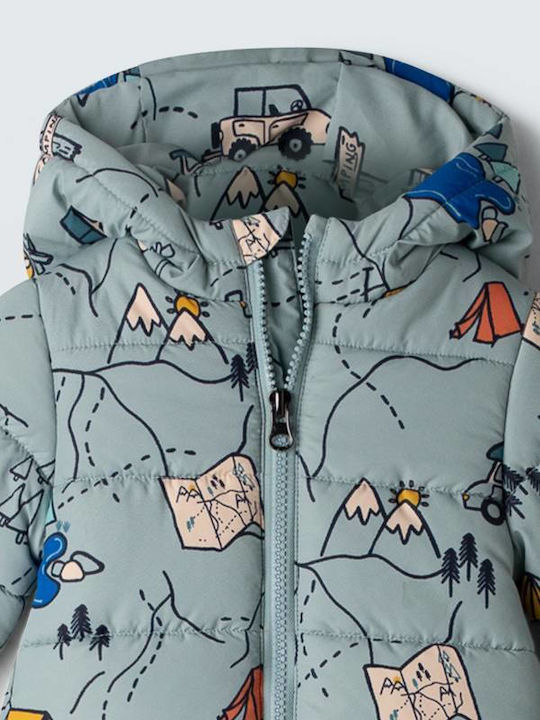 Kids' Casual Jacket with Hood Blue