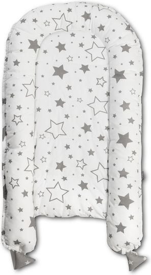 Kidizi Pernă pentru bebeluși în formă de cuib Galaxy Grey 50x90buc