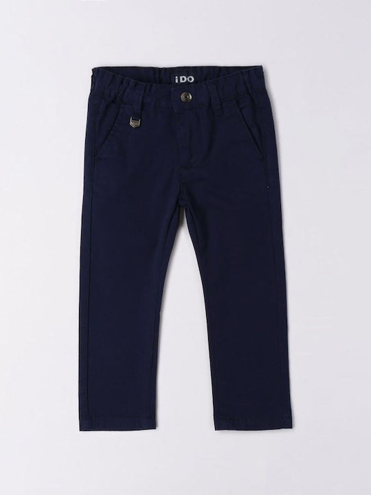 Kinder Schlaghose Jeans Marineblau
