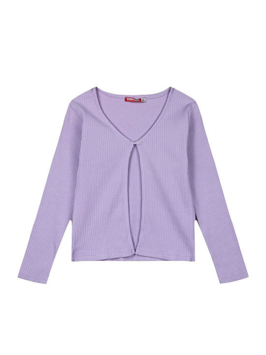Kids Cardigan Lilac Classy