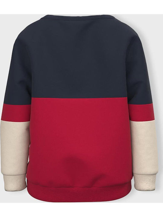 Kids Sweatshirt Cardigan with Hood Dark Sapphire