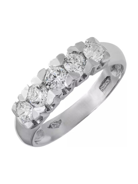 Women's Eternity Bands Set in 14K White Gold