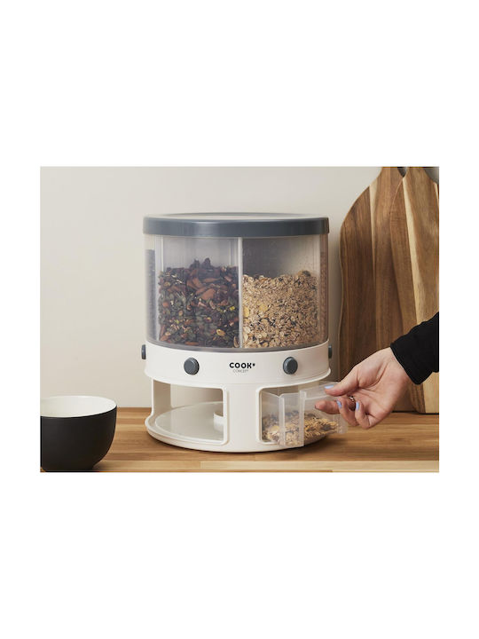 Cook Concept Vase Pasta / Cereals with Lid Glass Transparent 9000ml
