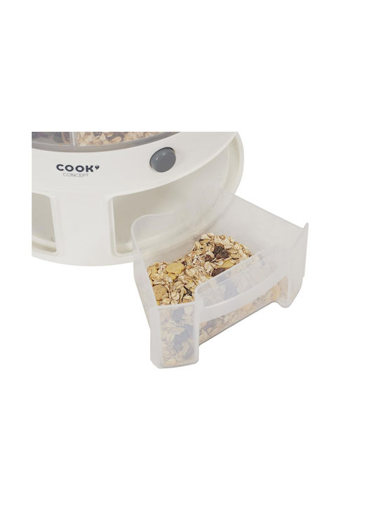 Cook Concept Vase Pasta / Cereals with Lid Glass Transparent 9000ml