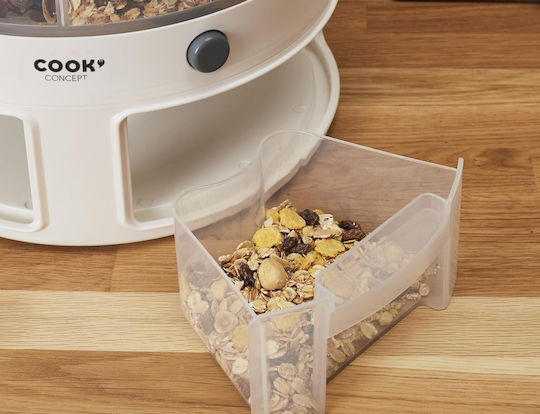 Cook Concept Pasta / Cereal Jar with Lid Transparent Glass 9000ml
