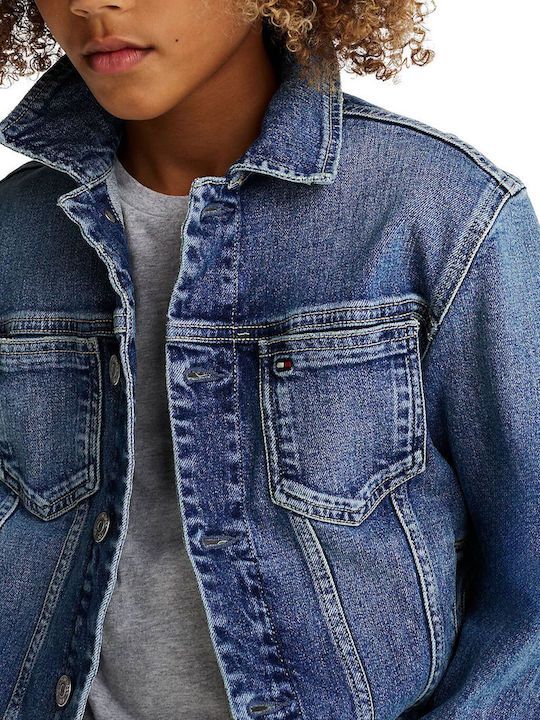 Kids' Denim Jacket Blue Vintage Trucker