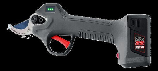 Zanon ZM-22 Pruning Shears Battery Brushless 7.2V 1x2.5Ah with Maximum Cutting Diameter 22mm