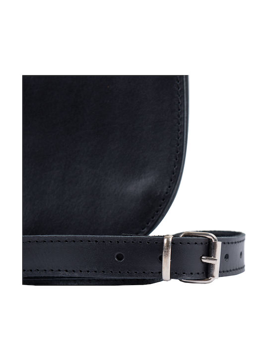 By -leather Leather Women's Bag Shoulder Black