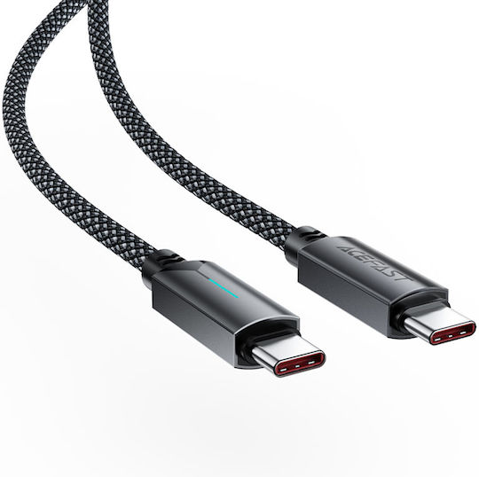 Acefast USB 2.0 Kabel USB-C männlich - USB-C 60W Schwarz 1.2m